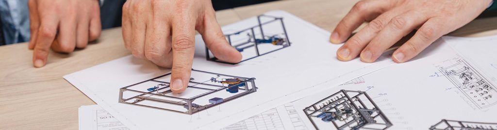 Delineation and Design of facilities and piping for the pharmaceutical and chemical industry